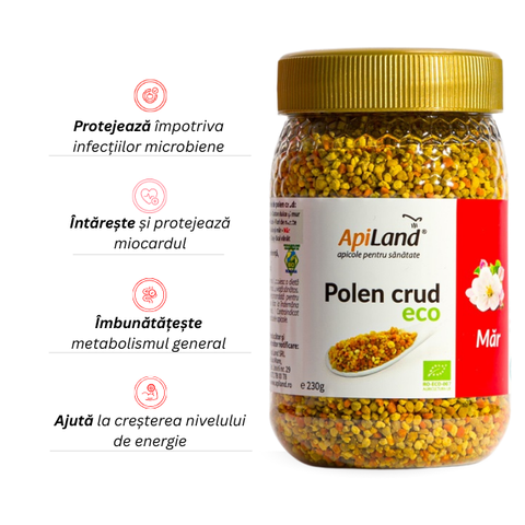 Polen crud de măr ECO 2