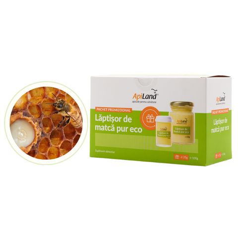 Pachet Lăptișor de matcă pur ECO 100g + 25g GRATIS 3