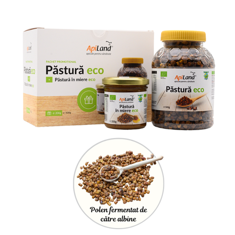 Pachet păstură de albine 500g + păstură în miere 200g ECO - regenerare ficat 3
