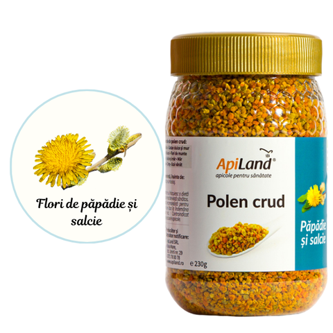 Polen crud de păpădie și salcie 3