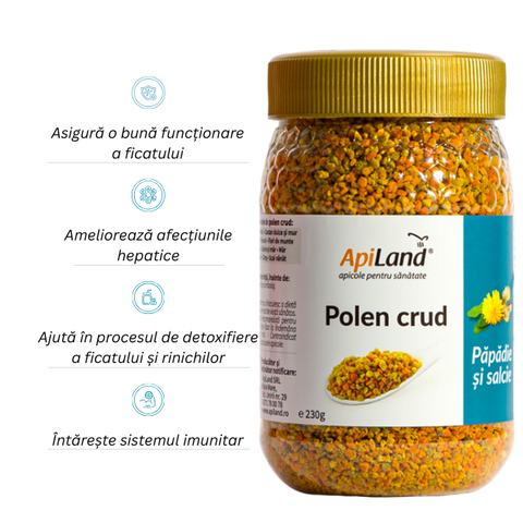 Polen crud de păpădie și salcie 2