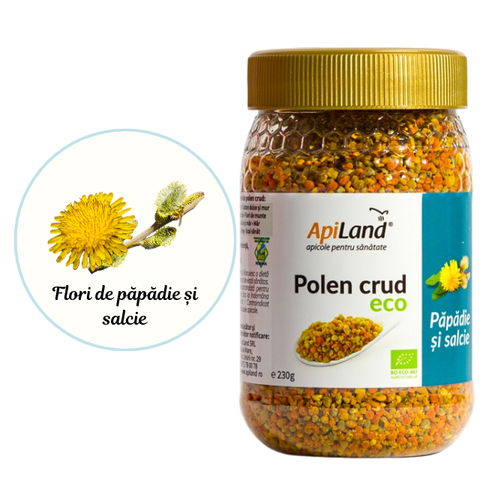 Polen crud de păpădie și salcie ECO 3