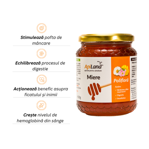 Miere Polifloră - 500g