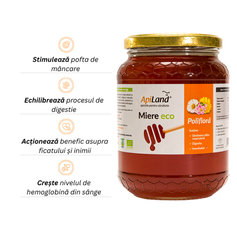 Miere Polifloră ECO - 1kg