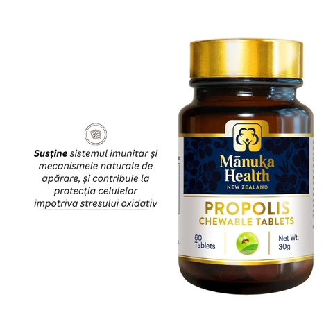 Propolis Manuka Health - 60 tablete masticabile - 30g 2