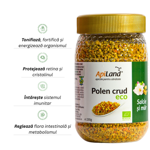 Polen crud de salcie și măr ECO 2