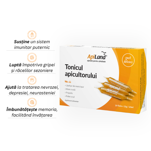 Tonicul apicultorului - 10 fiole x 12g 2