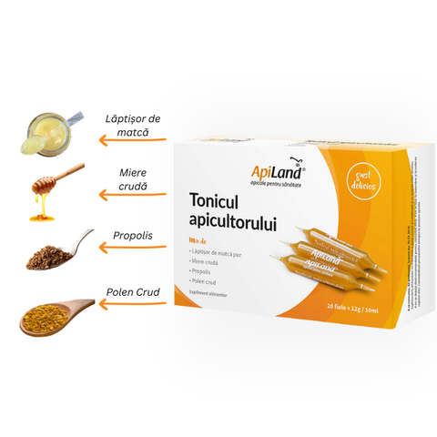 Tonicul apicultorului - 20 fiole x 12g 3