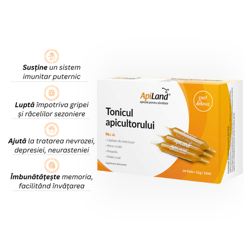 Tonicul apicultorului - 20 fiole x 12g 2