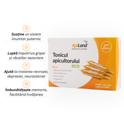 Tonicul apicultorului ECO - 20 fiole x 12g 2