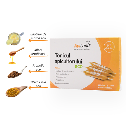 Tonicul apicultorului ECO - 10 fiole x 12g 3