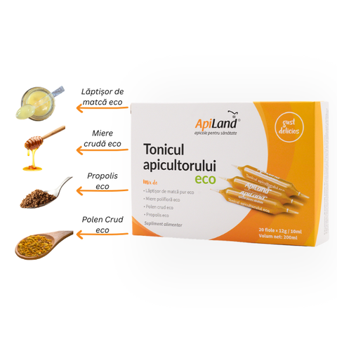 Tonicul apicultorului ECO - 20 fiole x 12g 3