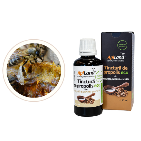 Tinctură de propolis purificat 95% ECO - 50 ml 3