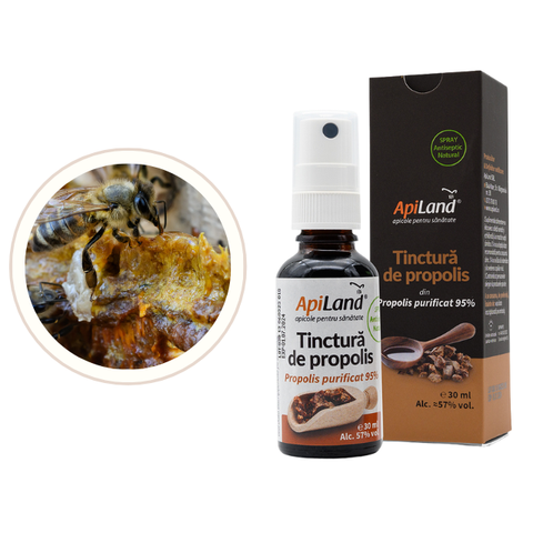 Tinctură de propolis purificat 95% spray 3