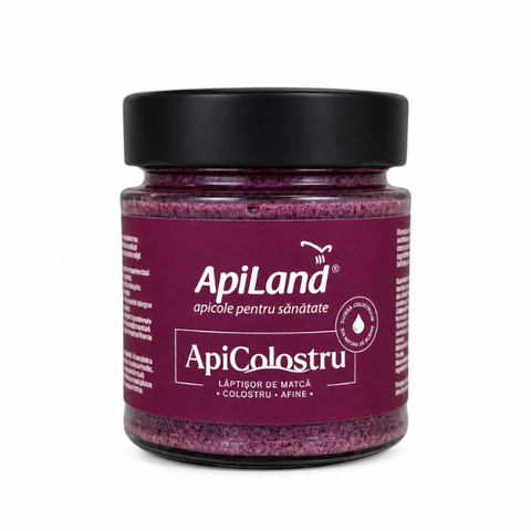 ApiColostru - Supliment alimentar cu colostru, lăptișor de matcă liofilizat și afine liofilizate, 150g