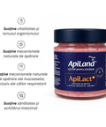 ApiLact+ - Supliment alimentar cu lapte de măgăriță liofilizat, lăptișor de matcă liofilizat și zmeură liofilizată, 150g 3