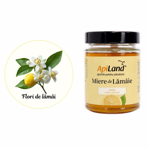 Miere crudă Gourmet de Lămâie, aromă fină citric-exotică, bogată în vitamina C, aliat natural pentru detoxifiere și vitalitate, 300g 3