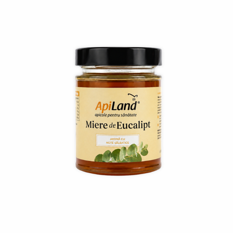Miere crudă Gourmet de Eucalipt, aromă intensă exotică meditaraneană, aliat împotriva răcelilor, 300g 4