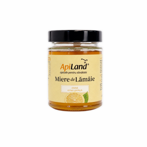 Miere crudă Gourmet de Lămâie, aromă fină citric-exotică, bogată în vitamina C, aliat natural pentru detoxifiere și vitalitate, 300g 4