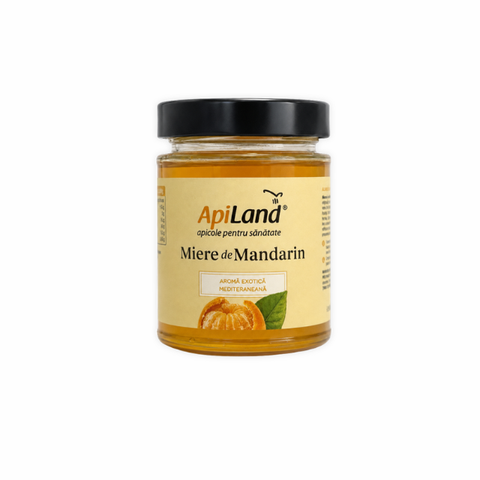 Miere crudă Gourmet de Mandarin, aromă exotică mediteraneană, aliat natural împotriva stresului și a insomniei, 300g 4