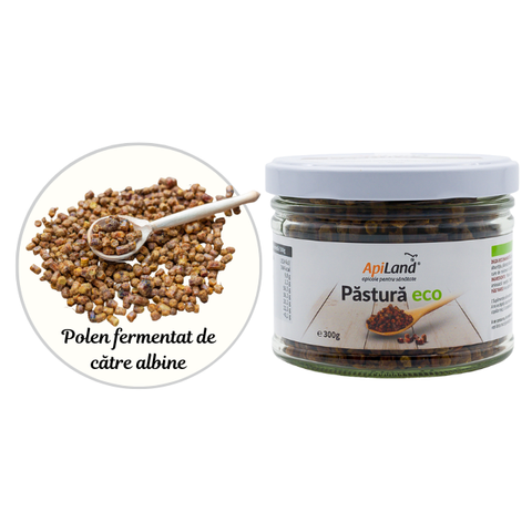 Păstură de albine Apiland ECO 300g - Superaliment apicol pentru energie și forță 3