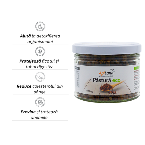 Păstură de albine Apiland ECO 300g - Superaliment apicol pentru energie și forță 2