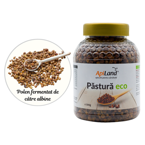 Păstură de albine Apiland ECO 500g, 100% Naturală, pentru anemii 3
