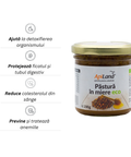 Păstură în miere Apiland ECO 200g - Produs apicol pentru imunitate 2