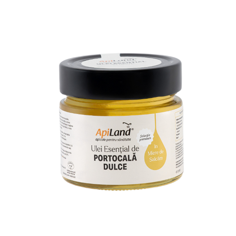 Miere de salcâm cu ulei esențial de portocală dulce - selecție PREMIUM, 250 g