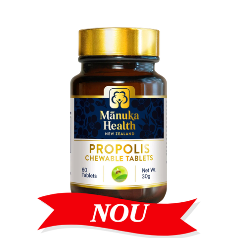 Black Friday Apiland - Propolis Manuka Health - 60 tablete masticabile - 30g - Reducere [discount]%