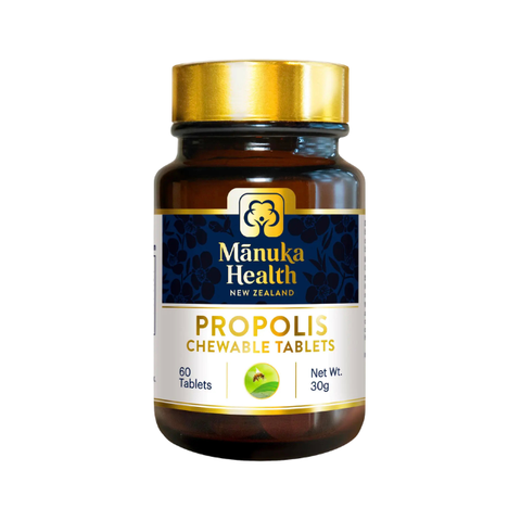 Black Friday Apiland - Propolis Manuka Health - 60 tablete masticabile - 30g - Reducere [discount]%